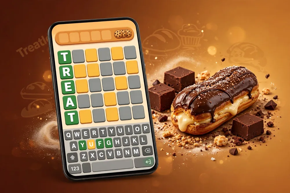 Treatle — guess the treat Wordle-style, from fudge to tiramisu, 30 progressive levels